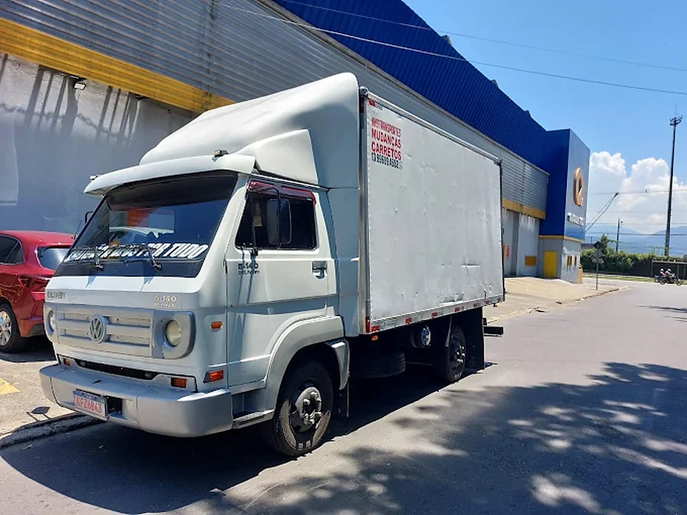 Caminhão da Agnaldo Transportes